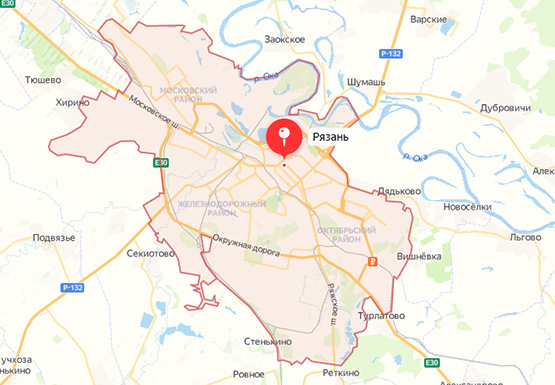 Наш офис на карте